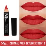 Buy NY Bae Skyline Kissin' - Mini Lip Crayon Central Park Syline Kissin' 8 (1.5g) - Purplle