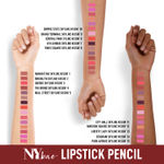 Buy NY Bae Skyline Kissin' - Mini Lip Crayon Empire State Skyline Kissin' 10 (1.5g) - Purplle