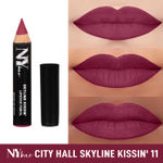 Buy NY Bae Skyline Kissin' - Mini Lip Crayon City Hall Skyline Kissin' 11 (1.5g) - Purplle