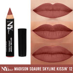 Buy NY Bae Skyline Kissin' - Mini Lip Crayon Madison Sqaure Skyline Kissin' 12 (1.5g) - Purplle