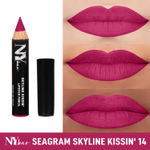 Buy NY Bae Skyline Kissin' - Mini Lip Crayon Seagram Skyline Kissin' 14 (1.5g) - Purplle