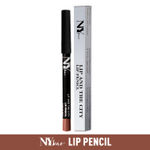 Buy NY Bae Lip And The City Lip Pencil - Sepia Brown Madison Square 12 (0.8 g) | Mauve | Creamy Matte Finish | Enriched with Vitamin E & Coconut Oil | Rich Colour Payoff | Long lasting | Transfer Resistant | Vegan | Cruelty & Paraben Free - Purplle