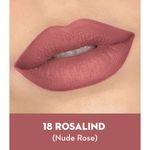 Buy SUGAR Cosmetics Matte As Hell Crayon Lipstick - 18 Rosalind (Nude Rose) - Purplle