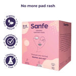 Buy Sanfe XL Bamboo Sanitary Pads, Ultra-Thin Natural Sanitary Napkins - Day Pads (12 Pads) - Purplle