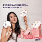 Buy Sanfe XL Bamboo Sanitary Pads, Ultra-Thin Natural Sanitary Napkins - Day Pads (12 Pads) - Purplle