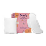 Buy Sanfe XL Bamboo Sanitary Pads, Ultra-Thin Natural Sanitary Napkins - Day Pads (12 Pads) - Purplle