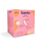 Buy Sanfe Bamboo Sanitary Pads, Ultra-Thin Natural Sanitary Napkins - Day Pads (36 Pads) # SCP005 - Purplle