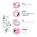 Buy Sanfe Bamboo Sanitary Pads, Ultra-Thin Natural Sanitary Napkins - Night Pads (36 Pads) # SCP006 - Purplle