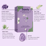Buy Sanfe Natural Intimate Wipes, 3 in 1 - No Odour, No Itching, No Irritation - Cucumber & White Lily (20 Piece) - Purplle