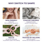 Buy Sanfe Natural Intimate Wipes, 3 in 1 - No Odour, No Itching, No Irritation - Cucumber & White Lily (20 Piece) - Purplle