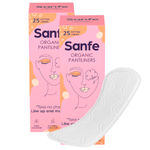 Buy Sanfe Organic Panty Liners for Women | For Protection Against Leakage, Discharge and Rashes-25 Units Pack of 2 - Purplle