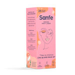 Buy Sanfe Rash Free Panty Liners, 100% Organic Cotton and Biodegradable, 25 units (Pack of 3) # SPL003 - Purplle