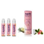 Buy Sanfe Feminine Periods Pain Relief Roll-30 ml On Can Be Used with Period Pads Intimate Wash or Menstrual Cups or Tampons for Menstrual Cramps, Provides Instant Relief to Women - Purplle