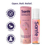 Buy Sanfe Feminine Periods Pain Relief Roll-30 ml On Can Be Used with Period Pads Intimate Wash or Menstrual Cups or Tampons for Menstrual Cramps, Provides Instant Relief to Women - Purplle