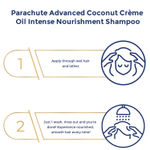 Buy Parachute Advansed Creme Parachute Advansed Coconut Creme Oil Intense Nourishment Shampoo, ( 300 Ml) - Purplle