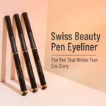 Buy Swiss Beauty Jet Black Bold Felt Tip Eyeliner - Purplle