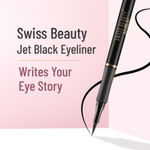 Buy Swiss Beauty Jet Black Bold Felt Tip Eyeliner - 1.2 ml - Purplle
