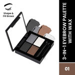 Buy Swiss Beauty Eyebrow Palette - 01 5 gm - Purplle