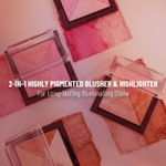 Buy Swiss Beauty Baked Blusher & Highlighter - Multi-01 (7 g) - Purplle