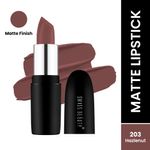 Buy Swiss Beauty Pure Matte Lipstick - Hazlenut (3.8 g) - Purplle