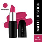 Buy Swiss Beauty Pure Matte Lipstick - Hot-Pink (3.8 g) - Purplle