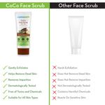 Buy mamaearth CoCo Face Scrub with Coffee & Cocoa for Rich Exfoliation - (100 g) - Purplle