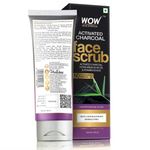 Buy WOW Skin Science Activated Charcoal Face Scrub (100 ml) - Purplle