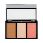 Buy Makeup Revolution Ultra brightening Sculpt & Contour Kit Ultra Fair C01 (11 g) - Purplle