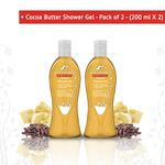 Buy Alps Goodness Moisturizing Shower Gel - Cocoa Butter (200 ml X 2) - Purplle
