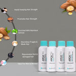 Buy ARGATIN Keratin Treatment Argan Oil Infused (60ml x 4) - Purplle