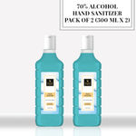 Buy Good Vibes 70% Alcohol Hand sanitizer - Pack of 2 (300 ml X 2) - Purplle