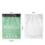 Buy Sirona Premium Adult Diaper Disposal Bags - 20 Bags (2 Pack - 10 Bags Each) - Purplle