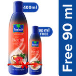 Buy Parachute Advansed Ayurvedic Hot Oil (400 ml) with Free (90 ml) Pack - Purplle