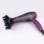 Buy VGR Navigator V-402 Professional 2200W Premium Hair Dryer (Matt Grey/Pink) - Purplle