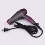 Buy VGR Navigator V-402 Professional 2200W Premium Hair Dryer (Matt Grey/Pink) - Purplle
