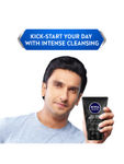 Buy Nivea Men Deep Impact Intense Clean Face Wash (100 ml) - Purplle