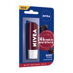 Buy Nivea Lip Care Fruity Shine Blackberry (4.8 g) - Purplle