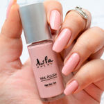 Buy Asfa Halal Hi Shine Nail Polish Rose Nude 002 (7 ml) - Purplle