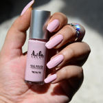 Buy Asfa Halal Hi Shine Nail Polish Dusty Rose 005 (7 ml) - Purplle