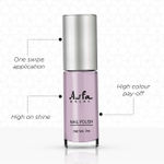 Buy Asfa Halal Hi Shine Nail Polish Dusty Rose 005 (7 ml) - Purplle