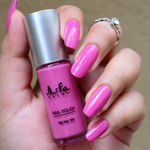 Buy Asfa Halal Hi Shine Nail Polish Pink Blush 012 (7 ml) - Purplle