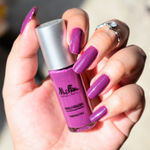 Buy Asfa Halal Hi Shine Nail Polish Magenta Magma 015 (7 ml) - Purplle