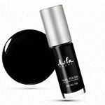 Buy Asfa Halal Hi Shine Nail Polish Black Inky 019 (7 ml) - Purplle