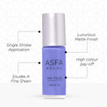 Buy Asfa Halal Hi Shine Nail Polish Blue Bounty 020 (7 ml) - Purplle