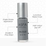 Buy Asfa Halal Hi Shine Nail Polish Grey mellow 026 (7 ml) - Purplle