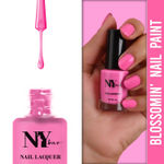 Buy NY Bae Blossomin' Nail Lacquer - Spicy Pink 7 (6 ml) | Dark Pink | Glossy Finish | Rich Pigment | High Shine | Chip Resistant | Long lasting | Streak-free Application | Cruelty Free - Purplle