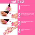 Buy NY Bae Blossomin' Nail Lacquer - Spicy Pink 7 (6 ml) | Dark Pink | Glossy Finish | Rich Pigment | High Shine | Chip Resistant | Long lasting | Streak-free Application | Cruelty Free - Purplle