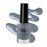 Buy NY Bae Hustlin' Nail Lacquer - High Heels & Desires 4 (6 ml) | Grey | Glossy Finish | Highly Pigmented | Rich Shine | Chip Resistant | Long lasting | Quick Drying | Streak-free Application | Cruelty Free - Purplle