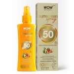 Buy WOW Skin Science UV Broad-Spectrum Sunscreen Spray SPF 50 (100 ml) - Purplle