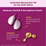 Buy WOW Skin Science Onion & Collagen Anti-Hairfall Hair Oil | Nourishes Scalp & Stimulates Roots | Reduces Hairfall | Reduces Breakage | Repairs Damaged Hair | Minimizes Split Ends | Boosts Hair Thickness- 200 ml - Purplle